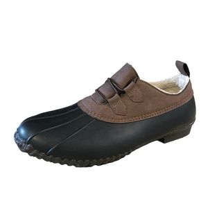 JBU by Jambu Womens Rain‎ Shoes Lace Up Brown Rubber Shoe Size 11